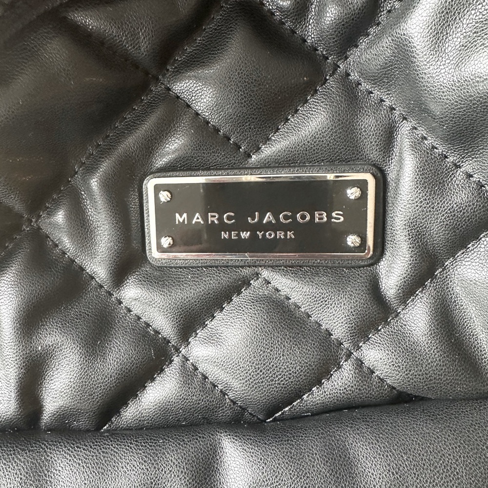 Marc Jacobs Black Quilted Leather Bag
